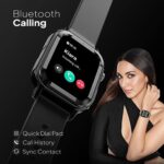 Fire-Boltt Tank 1.85 Bluetooth Calling Smart Watch (Black) - Image 3