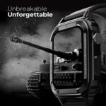 Fire-Boltt Tank 1.85 Bluetooth Calling Smart Watch (Black) - Image 4