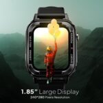 Fire-Boltt Tank 1.85 Bluetooth Calling Smart Watch (Black) - Image 6
