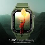 Fire-Boltt Tank 1.85 Bluetooth Calling Smart Watch (Green) - Image 5