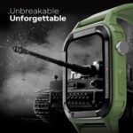 Fire-Boltt Tank 1.85 Bluetooth Calling Smart Watch (Green) - Image 6