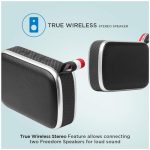 Soundlogic Freedom 5 Watts Portable Bluetooth True Wireless Speaker (Black) - Image 4